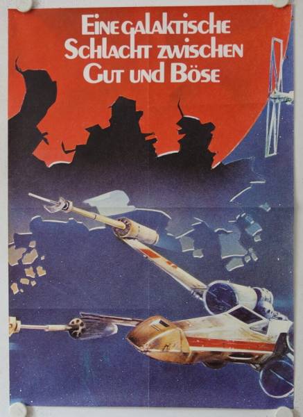 Star Wars original release large german movie poster